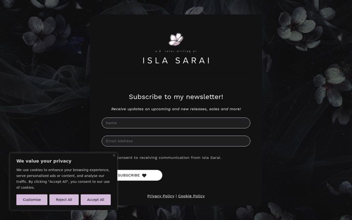 Screenshot of islasaraibooks.com