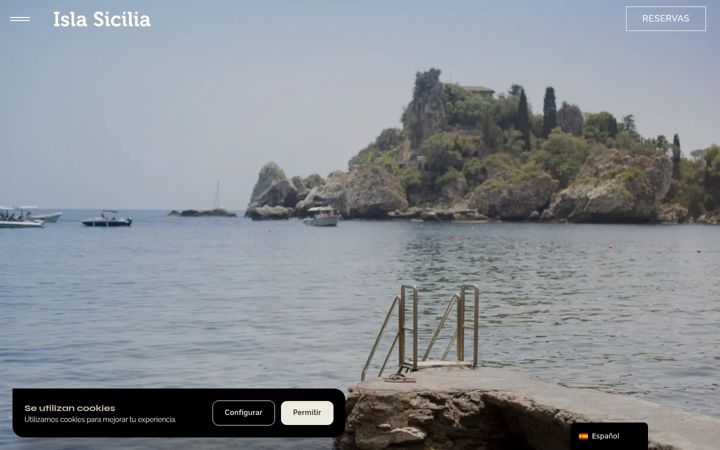 Screenshot of islasicilia.es