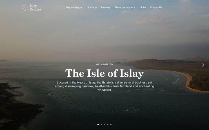 Screenshot of islayestates.com