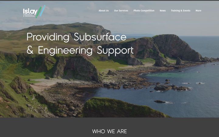 Screenshot of islaysubsurface.com