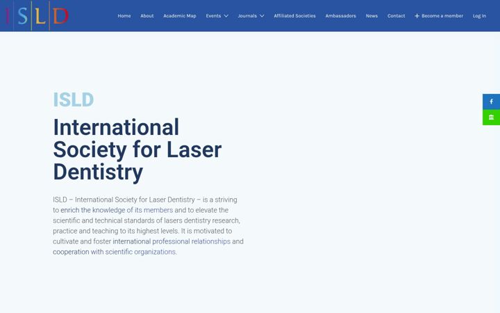 Screenshot of isldlaser.com