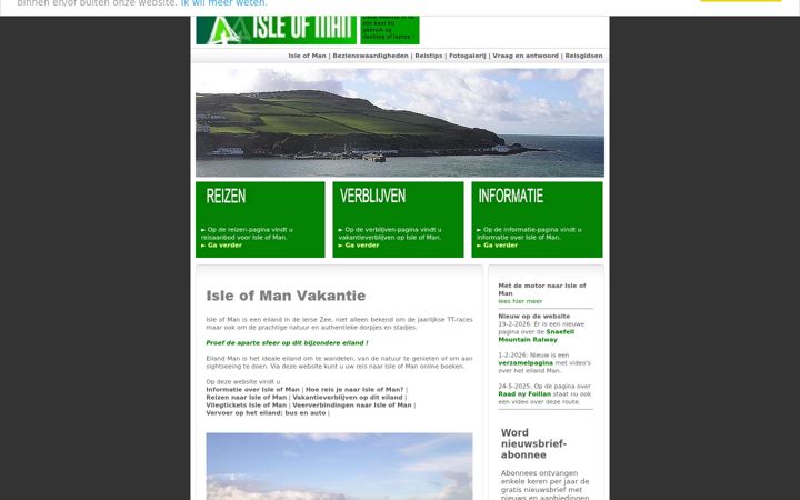 Screenshot of isle-of-man.nl