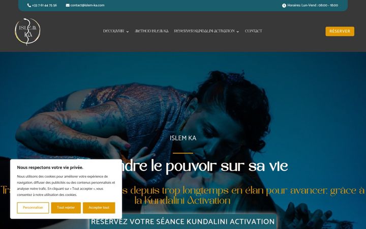 Screenshot of islem-ka.com