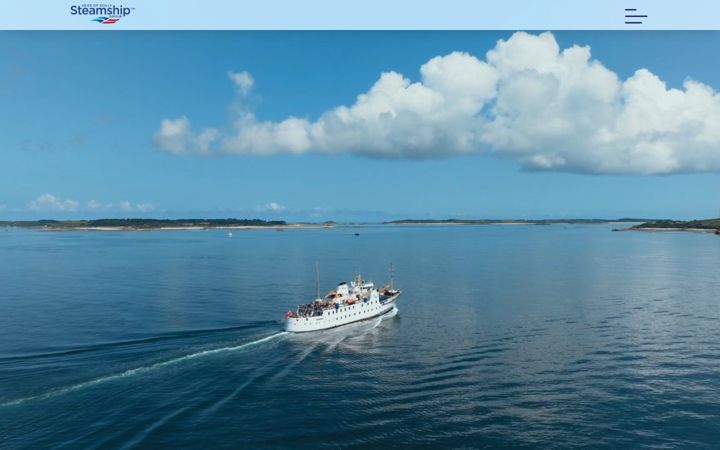 Screenshot of islesofscillysteamshipgroup.co.uk