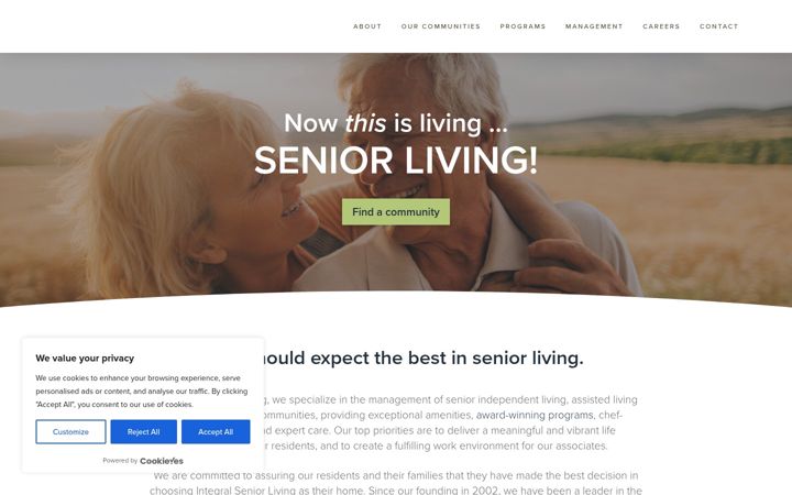 Screenshot of islllc.com