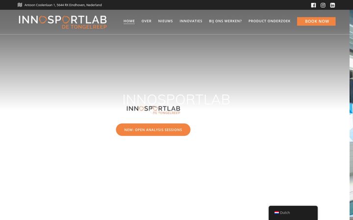 Screenshot of islt.nl
