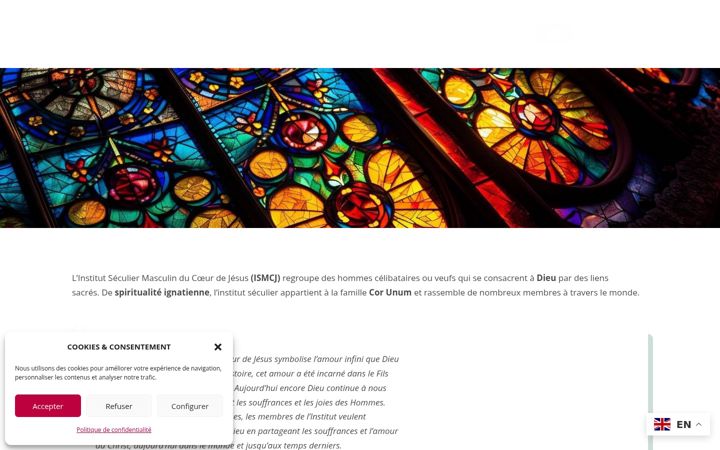 Screenshot of ism-coeur-de-jesus.org