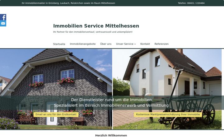 Screenshot of ism-gruenberg.de