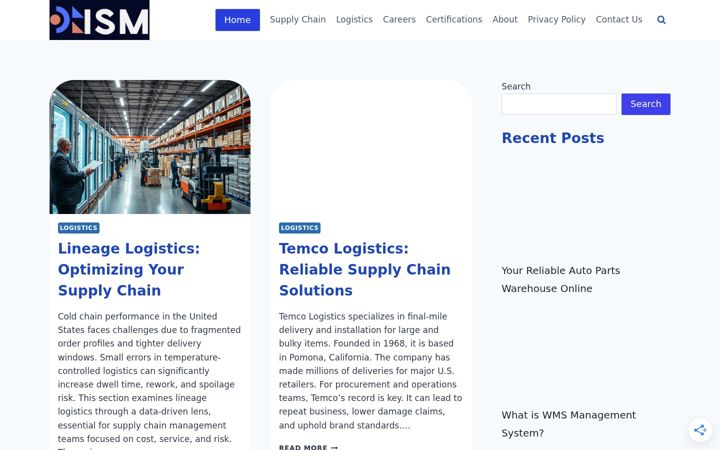 Screenshot of ism.ws