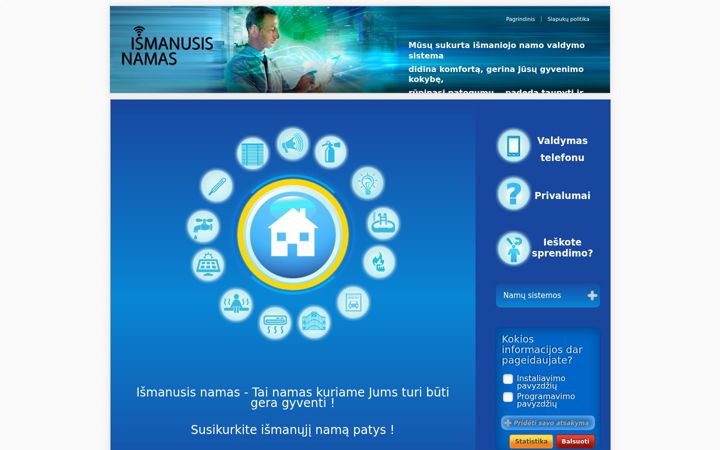 Posnetek zaslona ismanusisnamas.lt