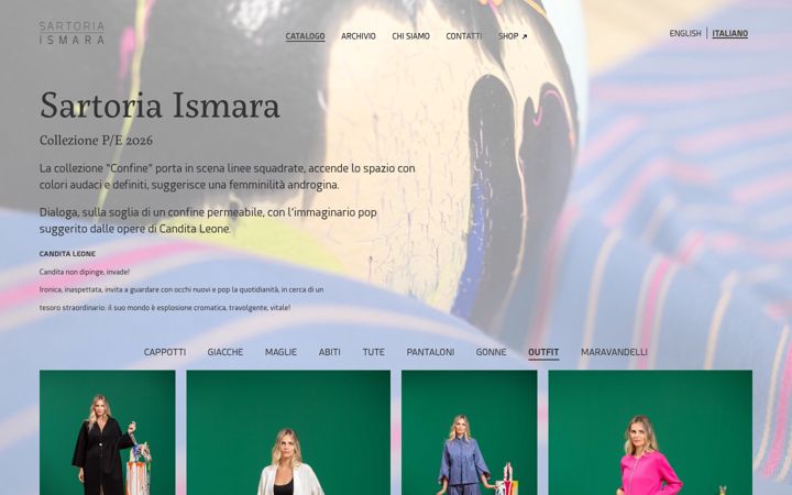 Screenshot of ismara.it