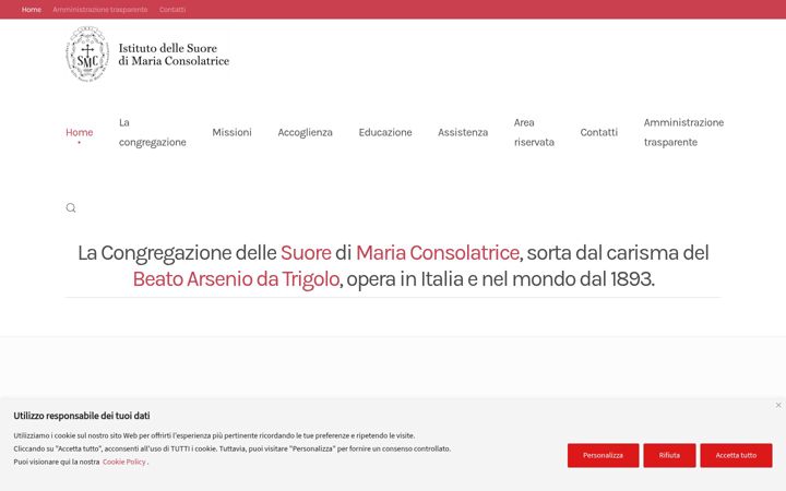 Screenshot of ismc.it