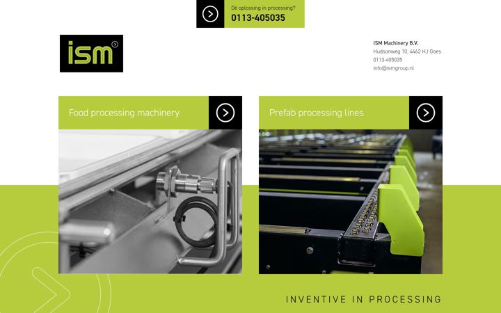 Screenshot of ismgroup.nl