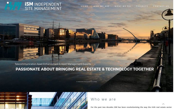 Screenshot of ismireland.com