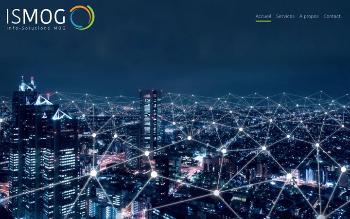 Screenshot of ismog.net
