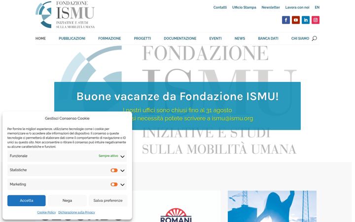 Screenshot of ismu.org
