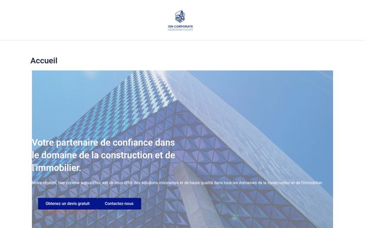 Screenshot of isncorporate.com