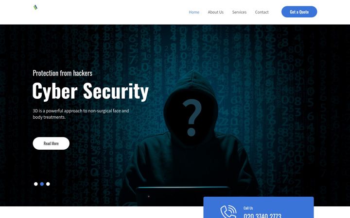 Screenshot of isnetconsultancy.co.uk