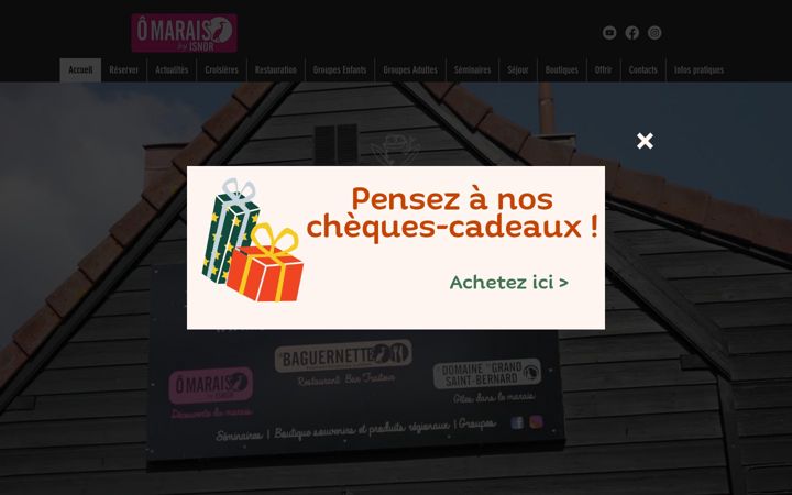 Screenshot of isnor.fr