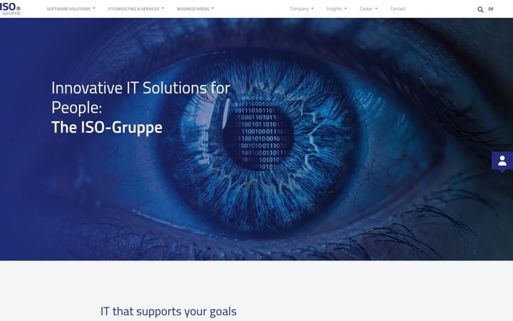 Screenshot of iso-gruppe.com