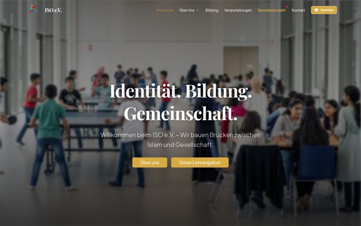 Screenshot of iso-stuttgart.de