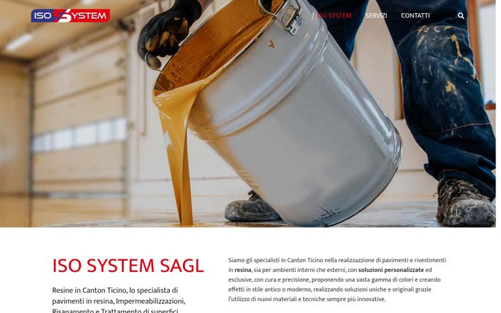 Screenshot of iso-system.ch