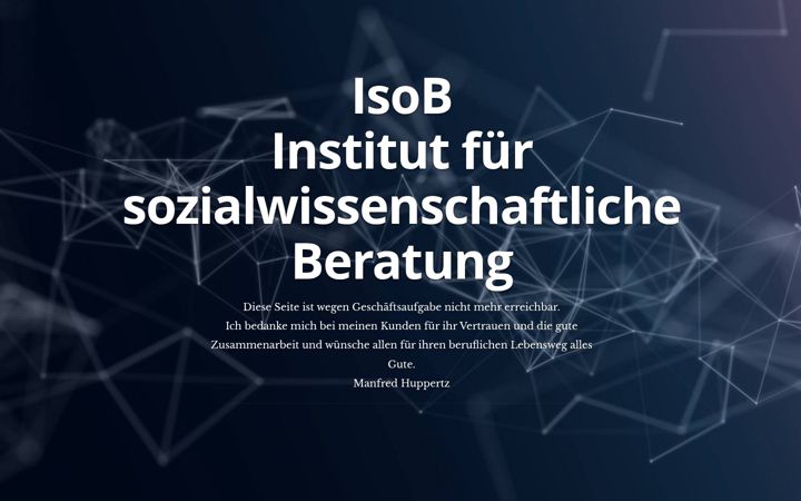 Screenshot of isob-dueren.de