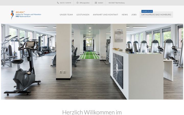 Screenshot of isodoc-bad-homburg.com