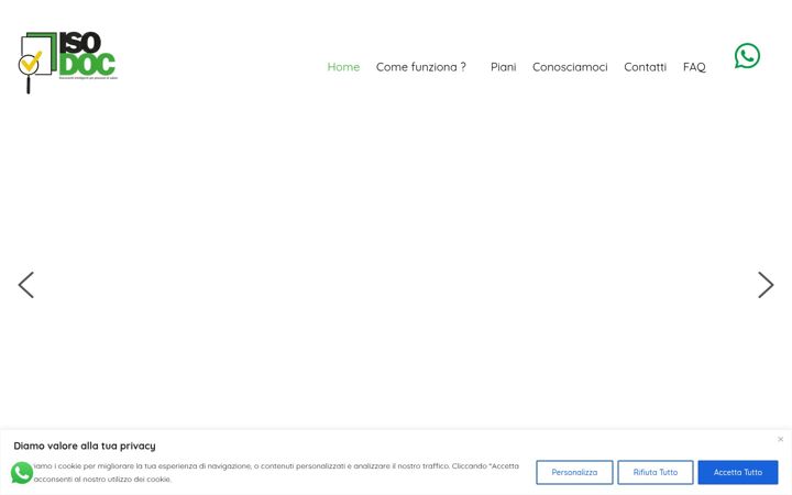 Screenshot of isodoc.it