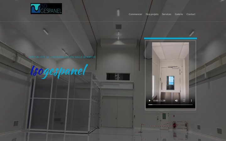 Screenshot of isogespanel.com