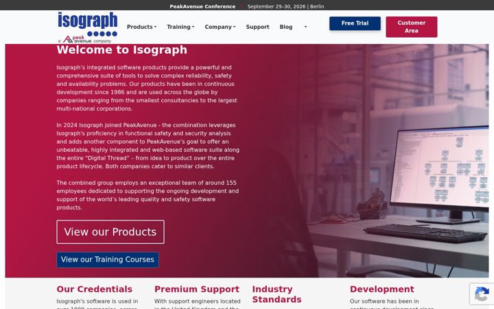 Screenshot of isograph.com