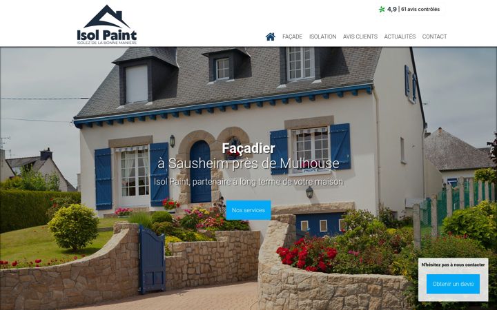 Screenshot of isol-paint.com