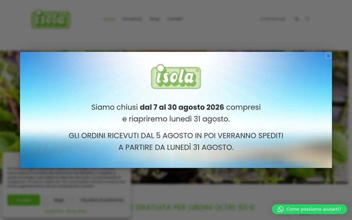 Screenshot of isola1970.com
