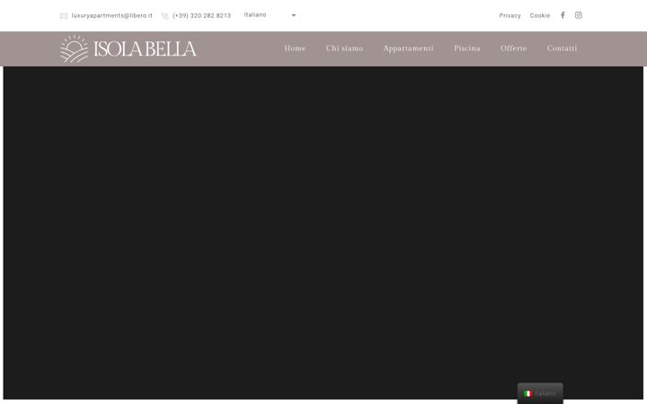 Screenshot of isolabellataormina.it