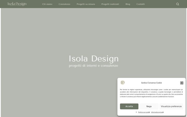 Screenshot of isoladesign.it