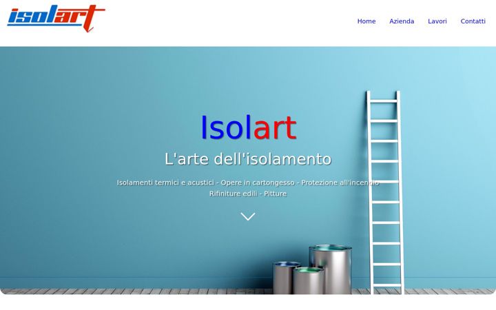 Snímek obrazovky isolart.com