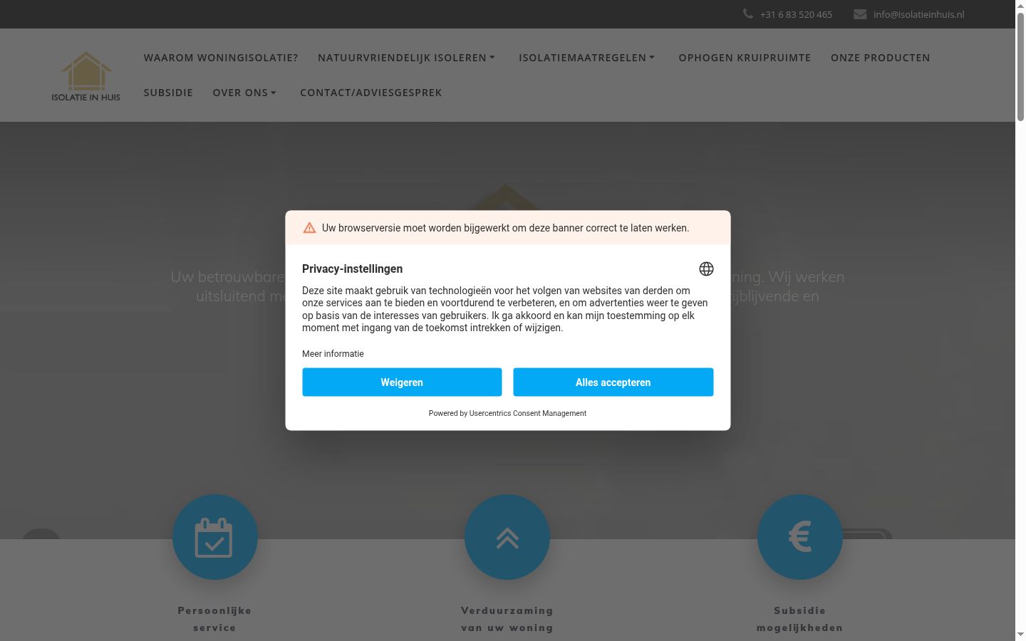 Skjámynd af samþykkisborðanum eins og hann birtist áður en nokkur samskipti fóru fram