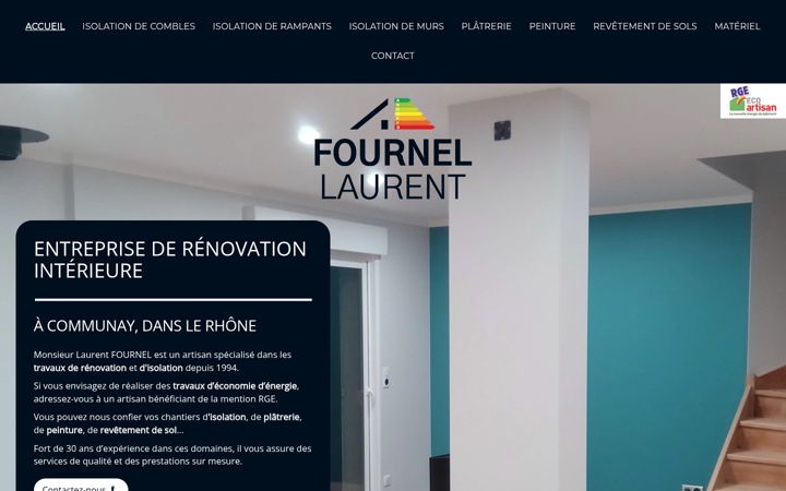 Screenshot of isolation-renovation-fournel.fr