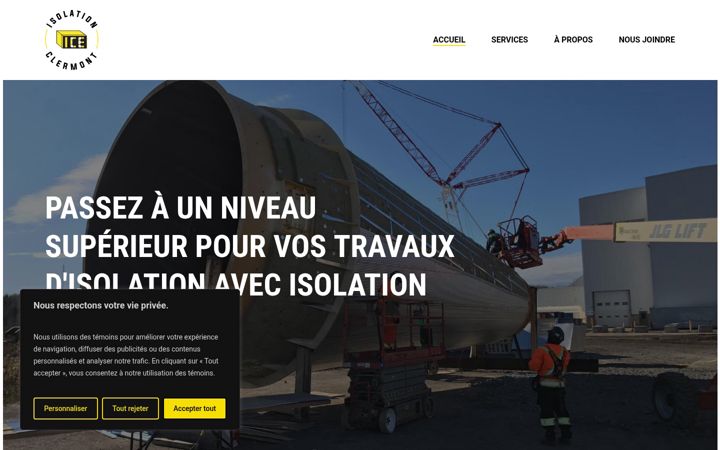 Screenshot of isolationclermont.com