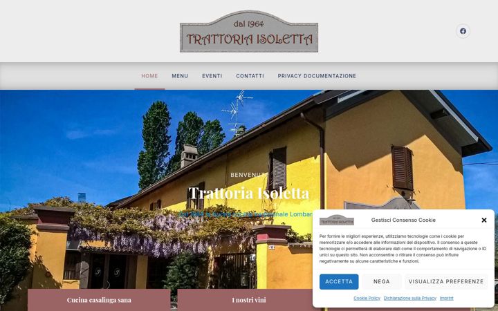 Screenshot of isoletta.eu