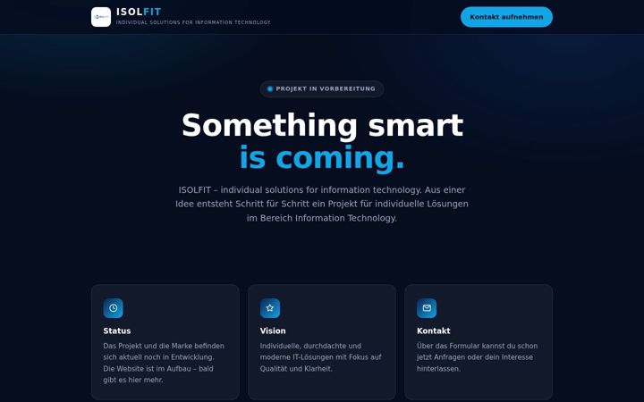 Screenshot of isolfit.at