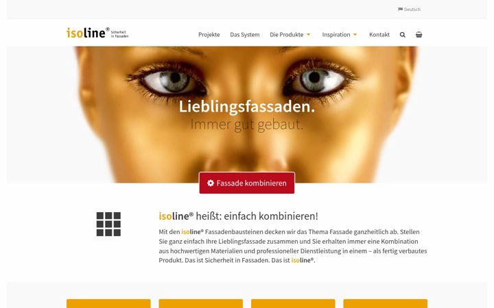 Screenshot of isoline.info