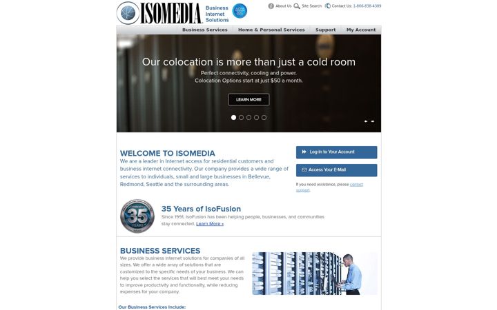 Screenshot di isomedia.com