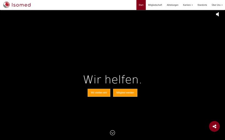 Screenshot of isomeds.de