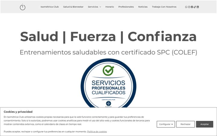 Screenshot of isometricaclub.es