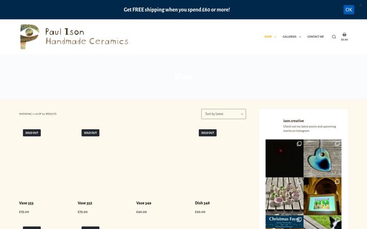 Screenshot of isoncreative.com