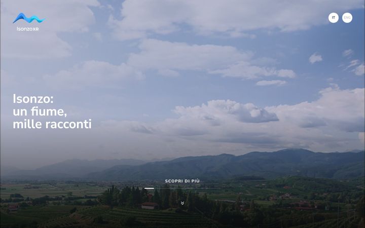 Screenshot of isonzoxr.com