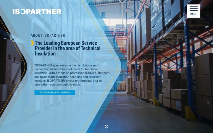 Screenshot of isopartner.com