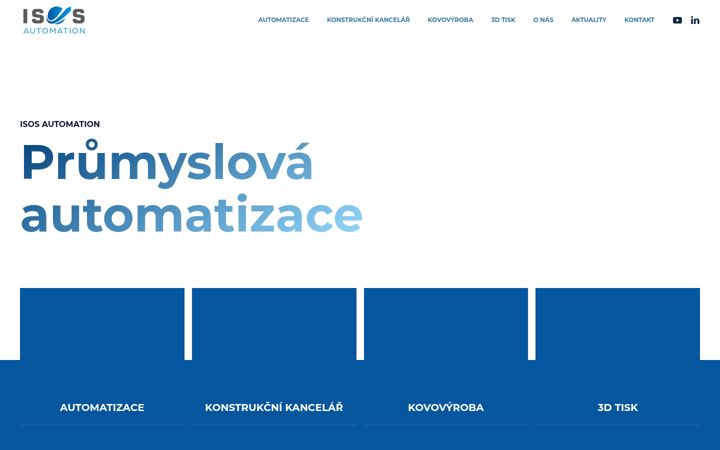 Screenshot of isosautomation.com