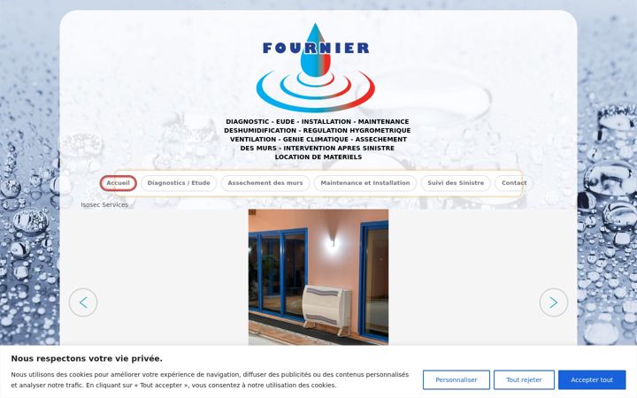 Screenshot of isosecservices.fr